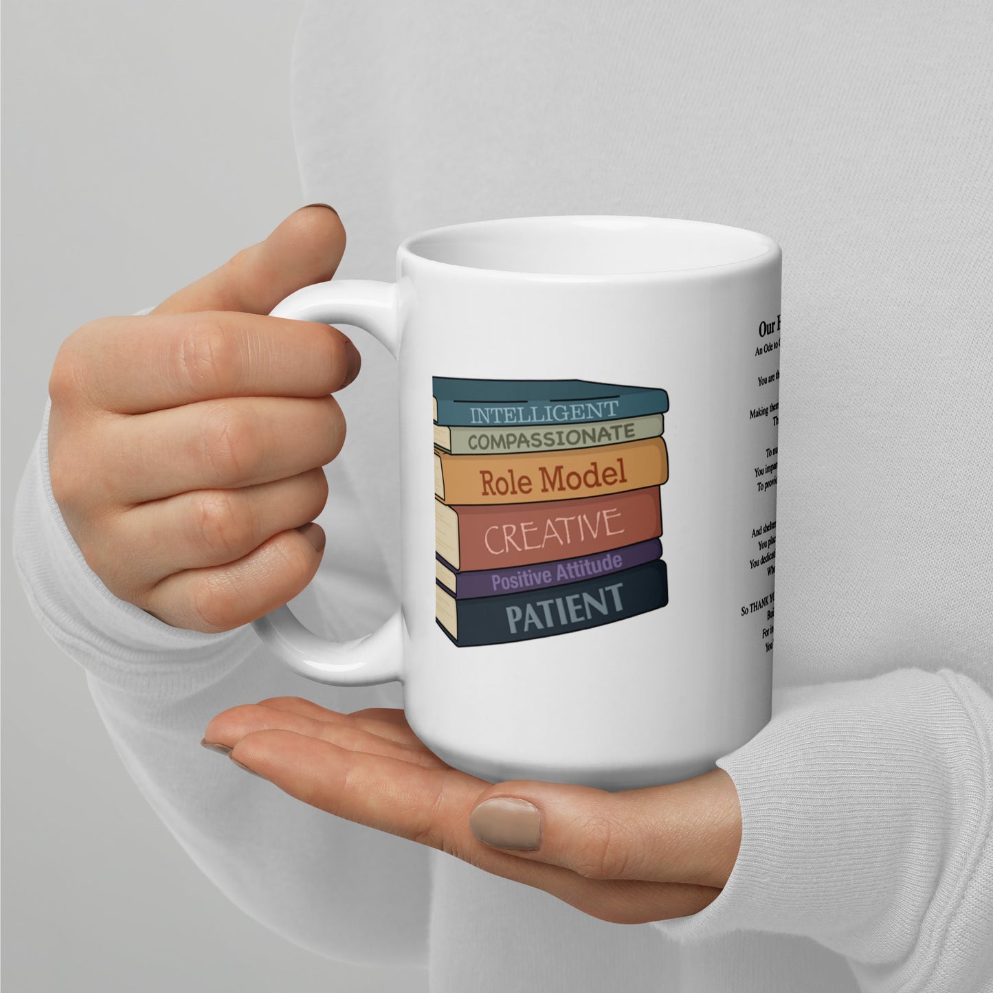 Educators Glossy Ceramic Mug The Noble Wordsmith