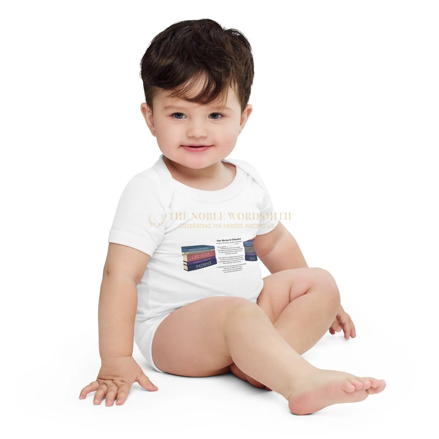 Baby Short Sleeve Onesie The Noble Wordsmith