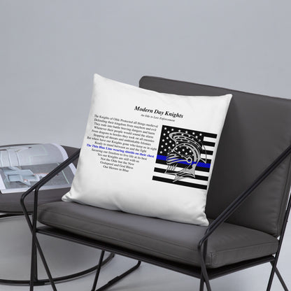 Law Enforcement Plush Pillow The Noble Wordsmith