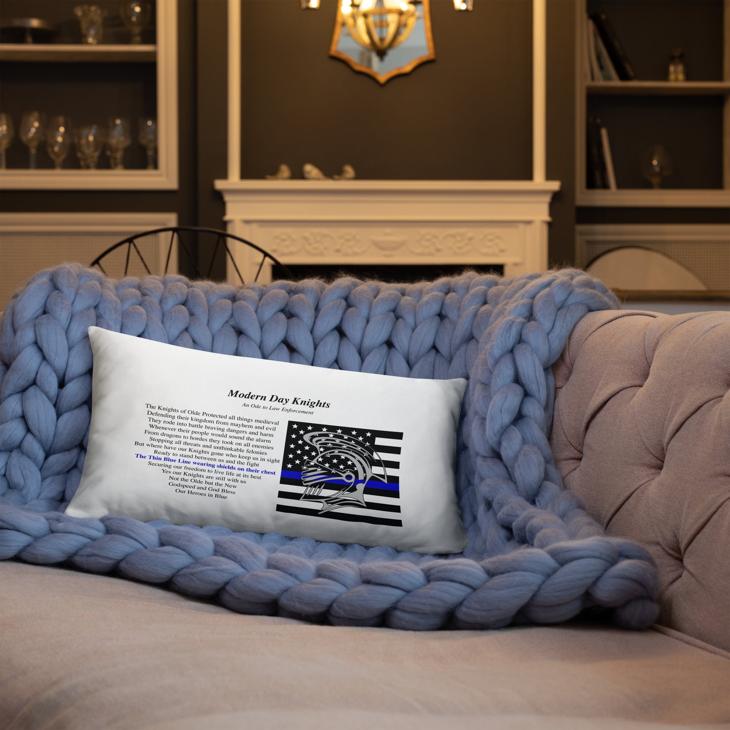 Law Enforcement Plush Pillow The Noble Wordsmith