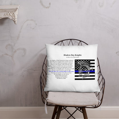 Law Enforcement Plush Pillow The Noble Wordsmith