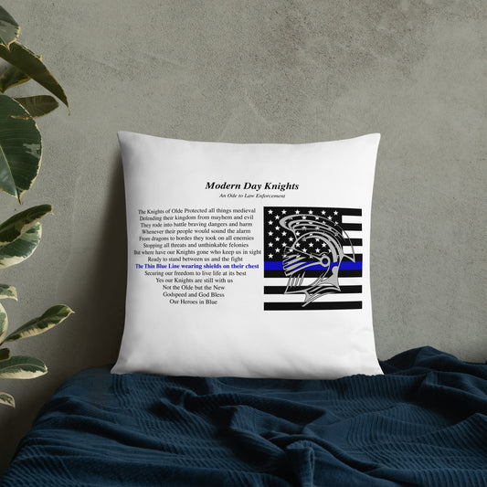 Law Enforcement Plush Pillow The Noble Wordsmith