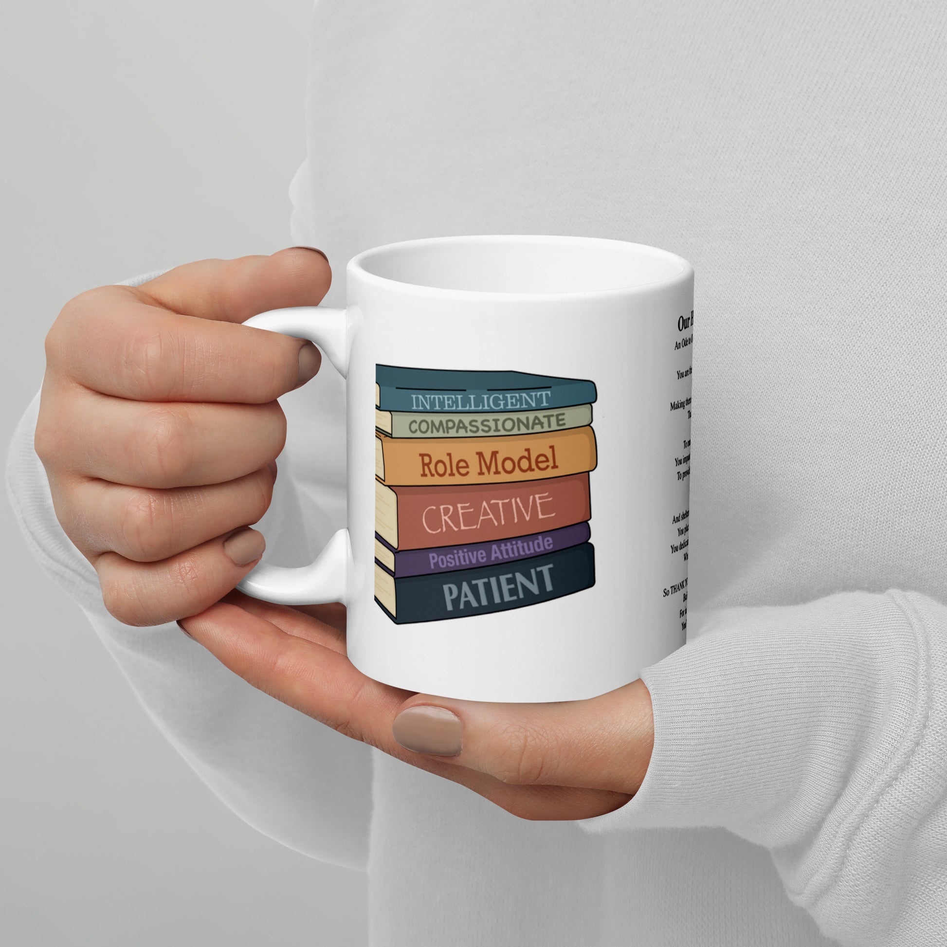 Educators Glossy Ceramic Mug The Noble Wordsmith