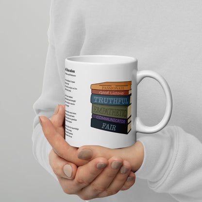 Educators Glossy Ceramic Mug The Noble Wordsmith