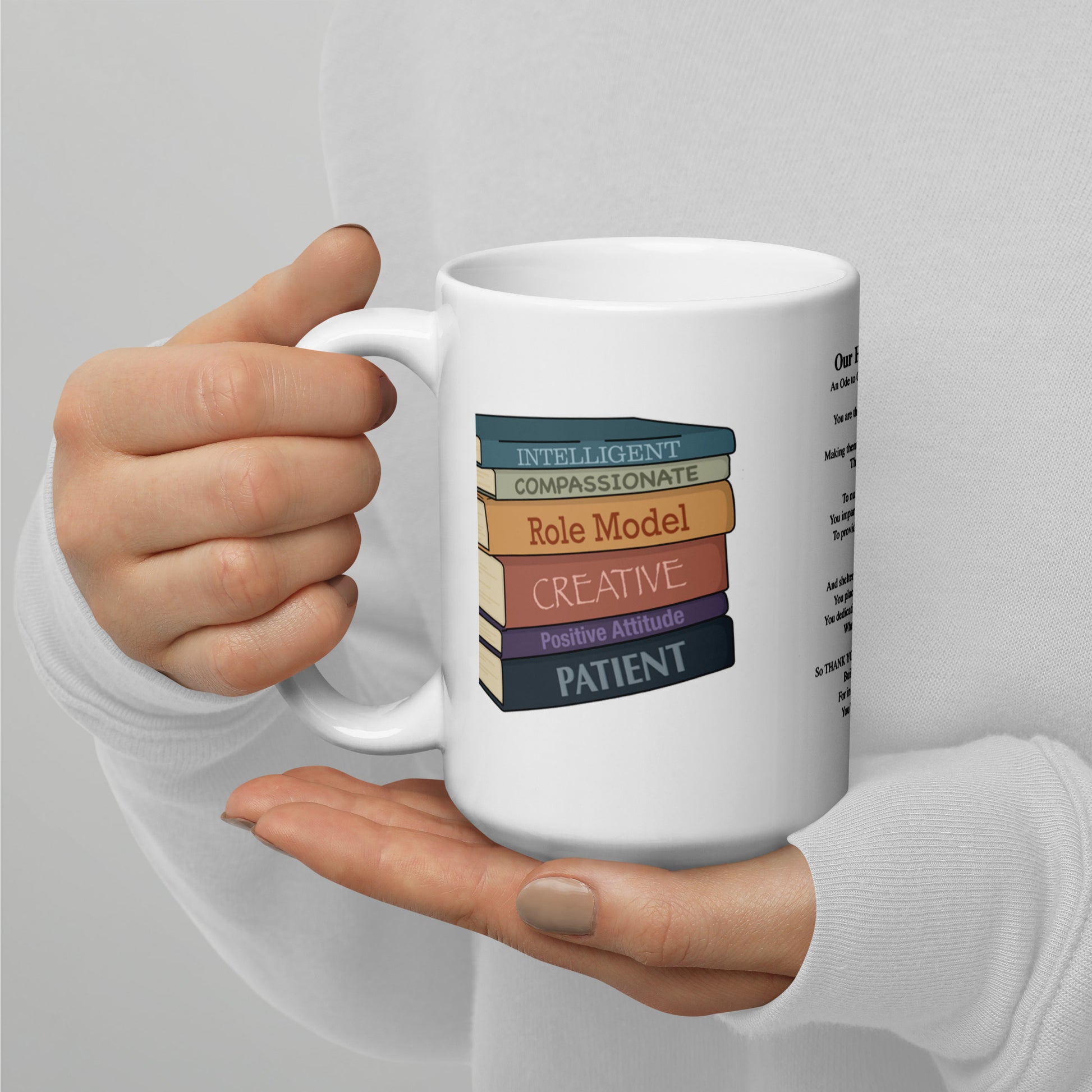 Educators Glossy Ceramic Mug The Noble Wordsmith